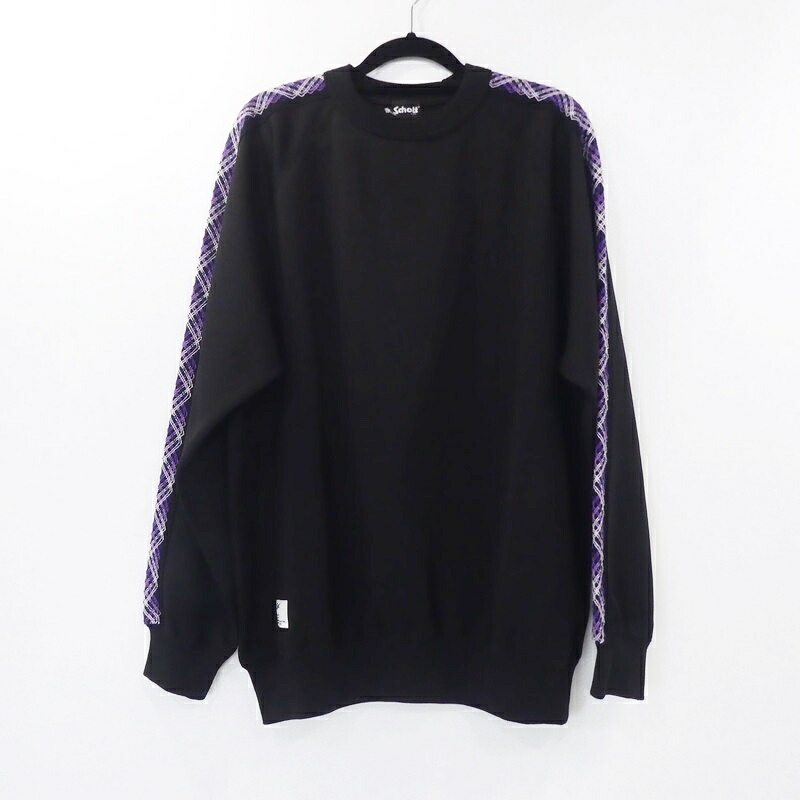 【中古】schott | 打つこと TAPING JERSEY CREW SWEAT 流汗 782-3232008 黒いこと 大きさ：M【姫路東店】