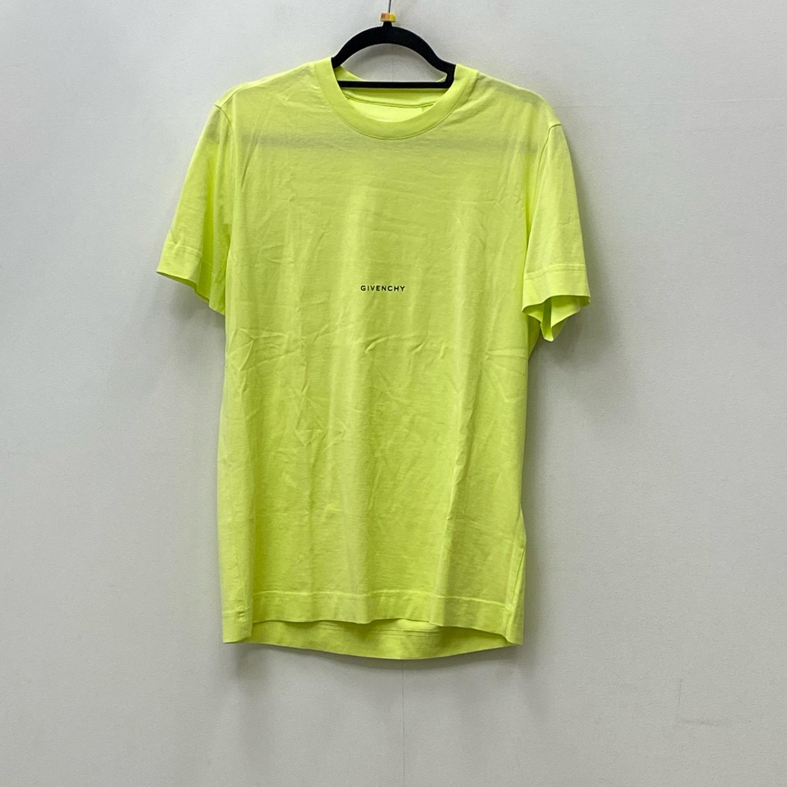【中古】GIVENCHY | ジバンシィ 半袖Ｔシャツ BM71F83Y6B ライトグリーン 大きさ：S【加古川店】