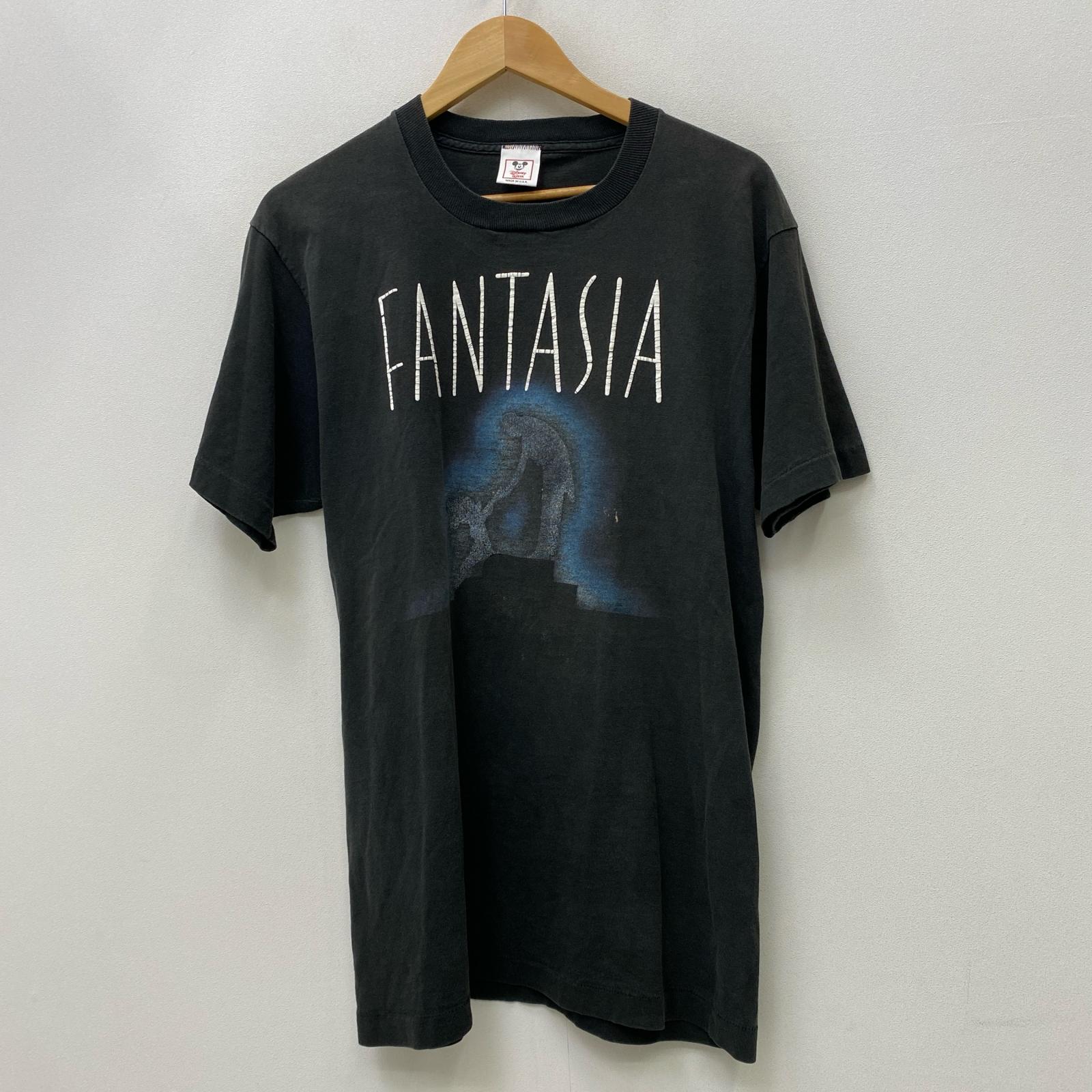 【中古】VINTAGE衣料 | ヴィンテージイリョウ Disney FANTASIA 半袖Ｔシャツ ブラック【加古川店】