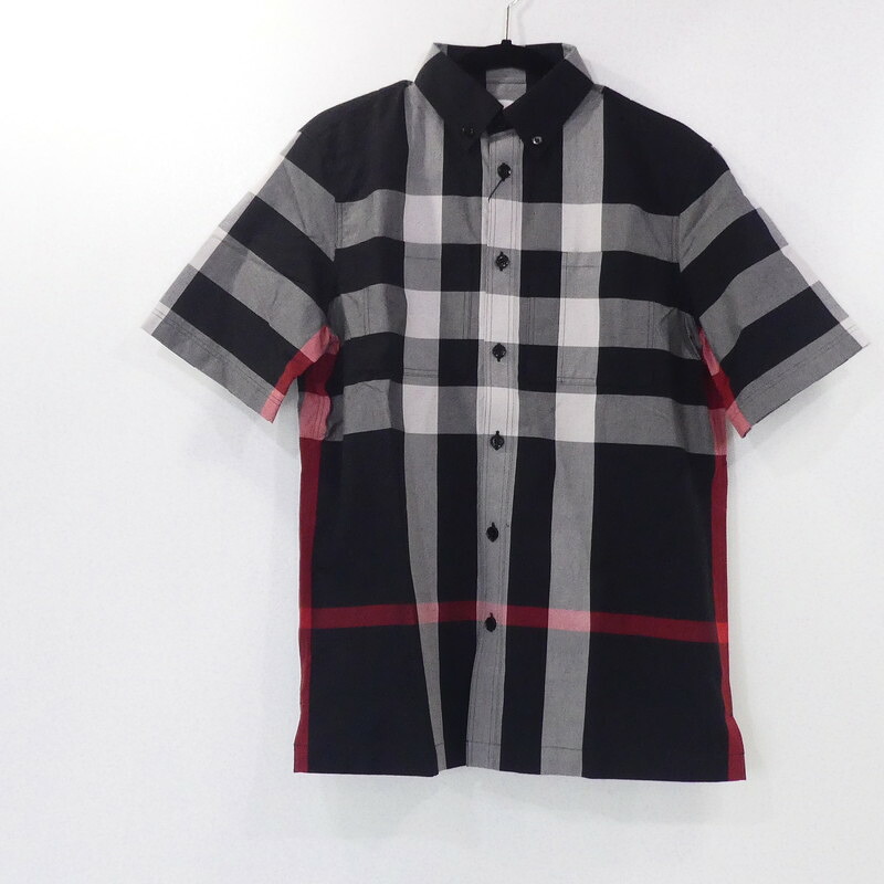 【中古】BURBERRY London England | バーバリーロンドンイングランド 半袖シャツ 8043349 国内正規品 サイズ：XS【姫路東店】