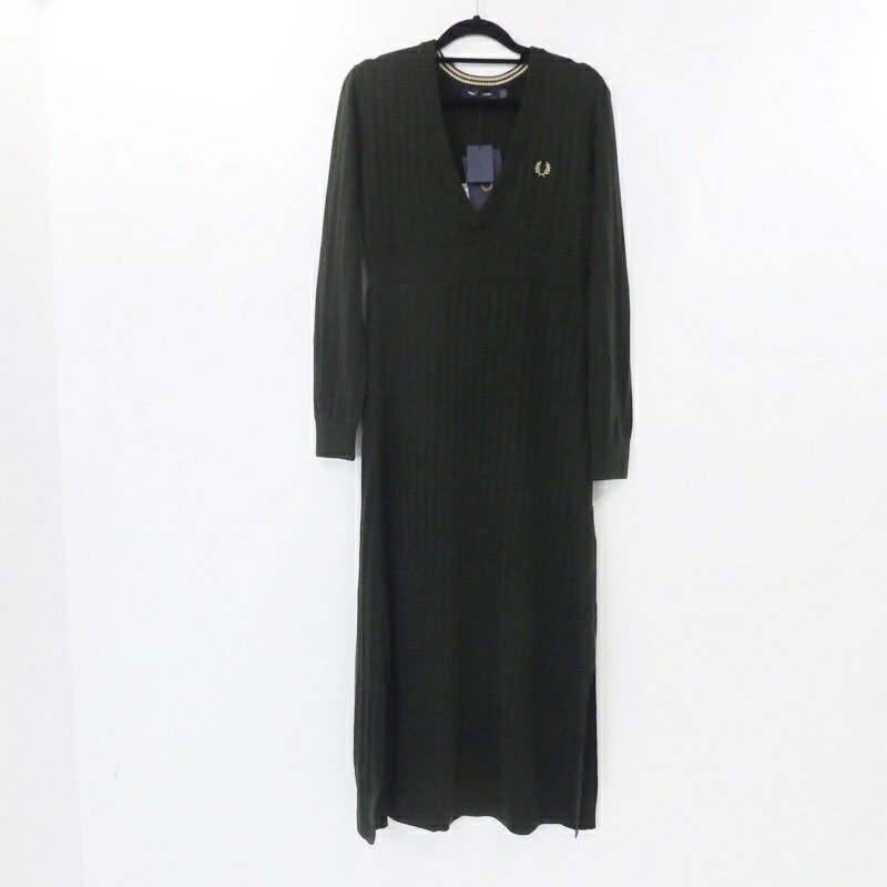 【中古】FRED PERRY | フレッドペリー ワンピース FZ8529 グリーン【姫路東店】｜お宝市番館