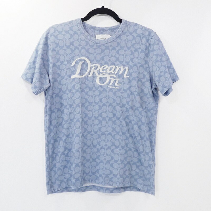 コーチ COACH エアーブラッシュドチェリープリント クロップドTシャツ CQ841 ブラック サイズ：M 公式】COACH – コーチ | シグネチャー スクエア キス プリント T