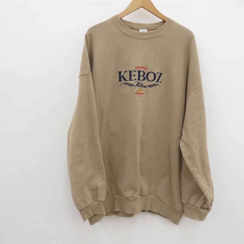 【ストリート古着】ケボズkeboz スウェットトレーナー　2XLビック古着 中古・古着通販】KEBOZ (ケボズ) ビッグシルエットT グレー