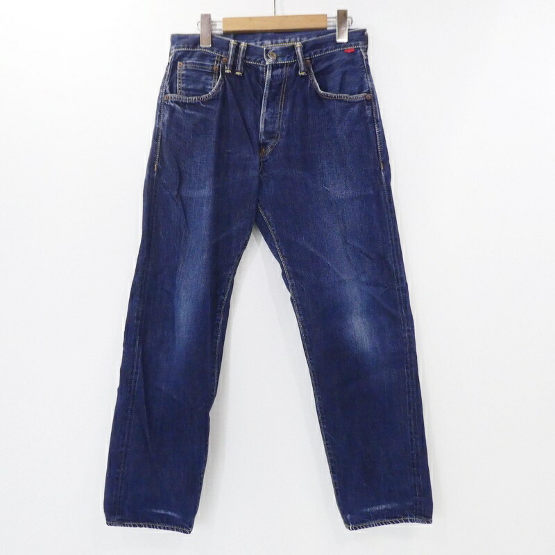 【美品】アナクロノーム ビンテージ加工デニムパンツ 34サイズ アナクロノーム デニムパンツ 34