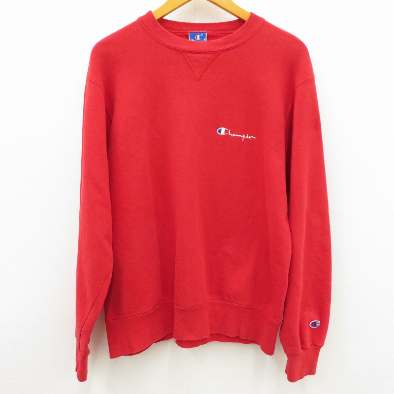 【中古】Champion | はやりっ子 流汗 80\u0027S 赤いこと 大きさ：L【瀬戸大橋店】