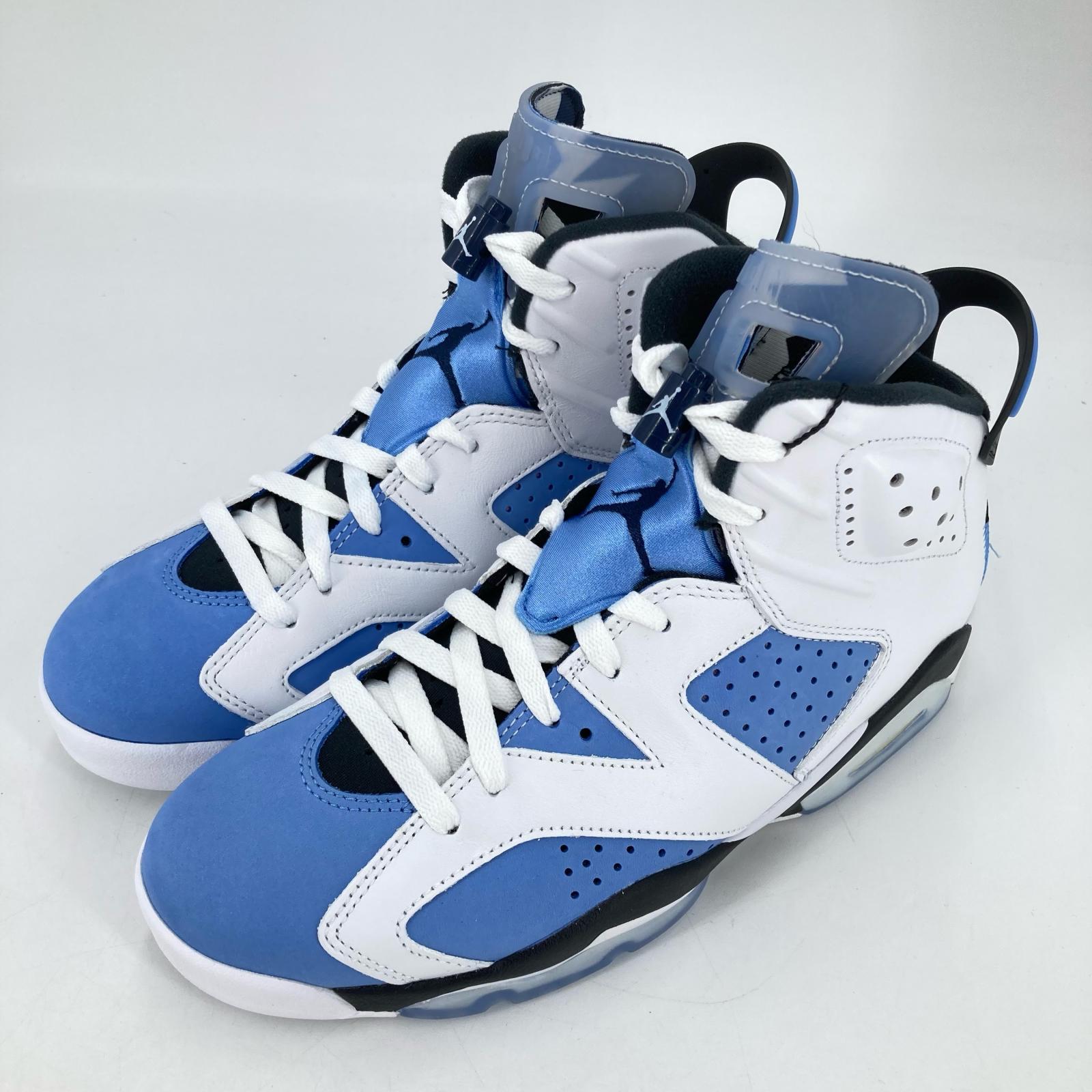 【中古】NIKE AIR JORDAN | ナイキ　エアー　ジョーダン Air Jordan 6 スニーカー CT8529-410 ライトブルー 26.5cm【イオン広店】｜お宝市番館 15,048円