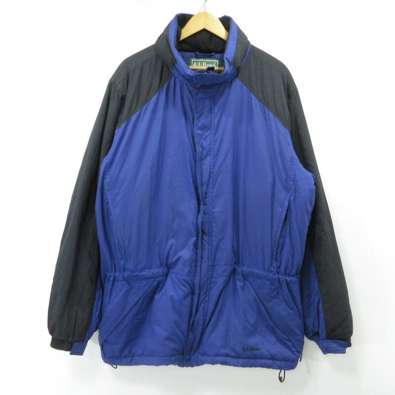 【中古】L.L.Bean | エルエルビーン Thinsulate Mountain Jacket シンサレート中綿牟礼上衣 90\u0027s 青色 大きさ：XL【三重中央局】