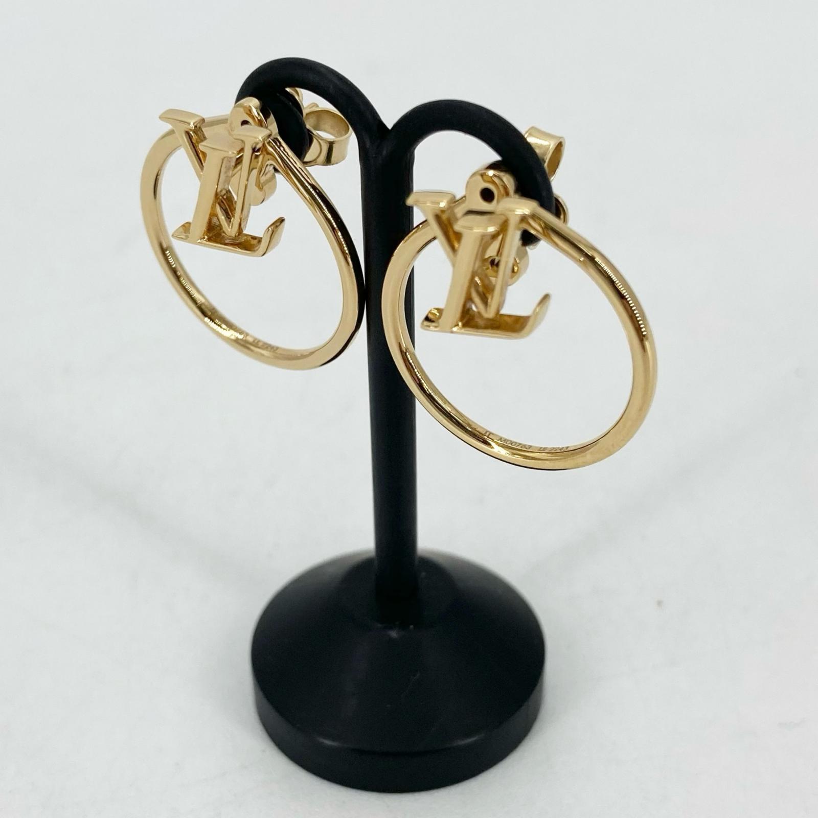 ルイヴィトン M00743 LV アイコニック ピアス LOUIS VUITTON ルイヴィトン ピアス・LV アイコニック M00743