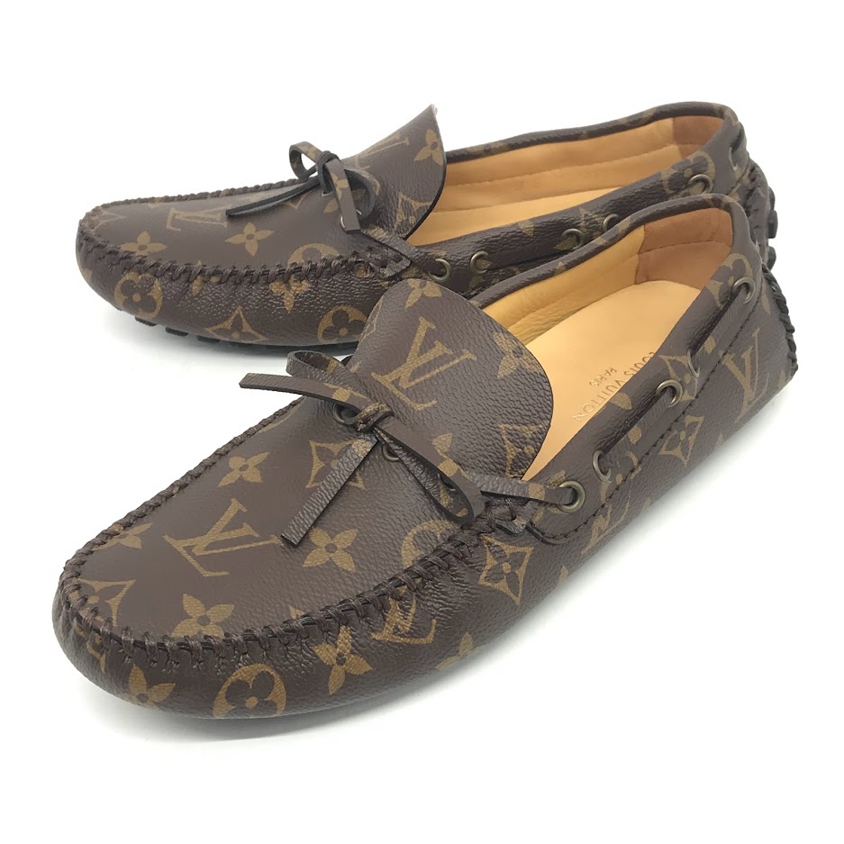 Louis Vuitton ドライビングシューズ 中古・古着通販】LOUIS VUITTON (ルイ ヴィトン) モノグラム