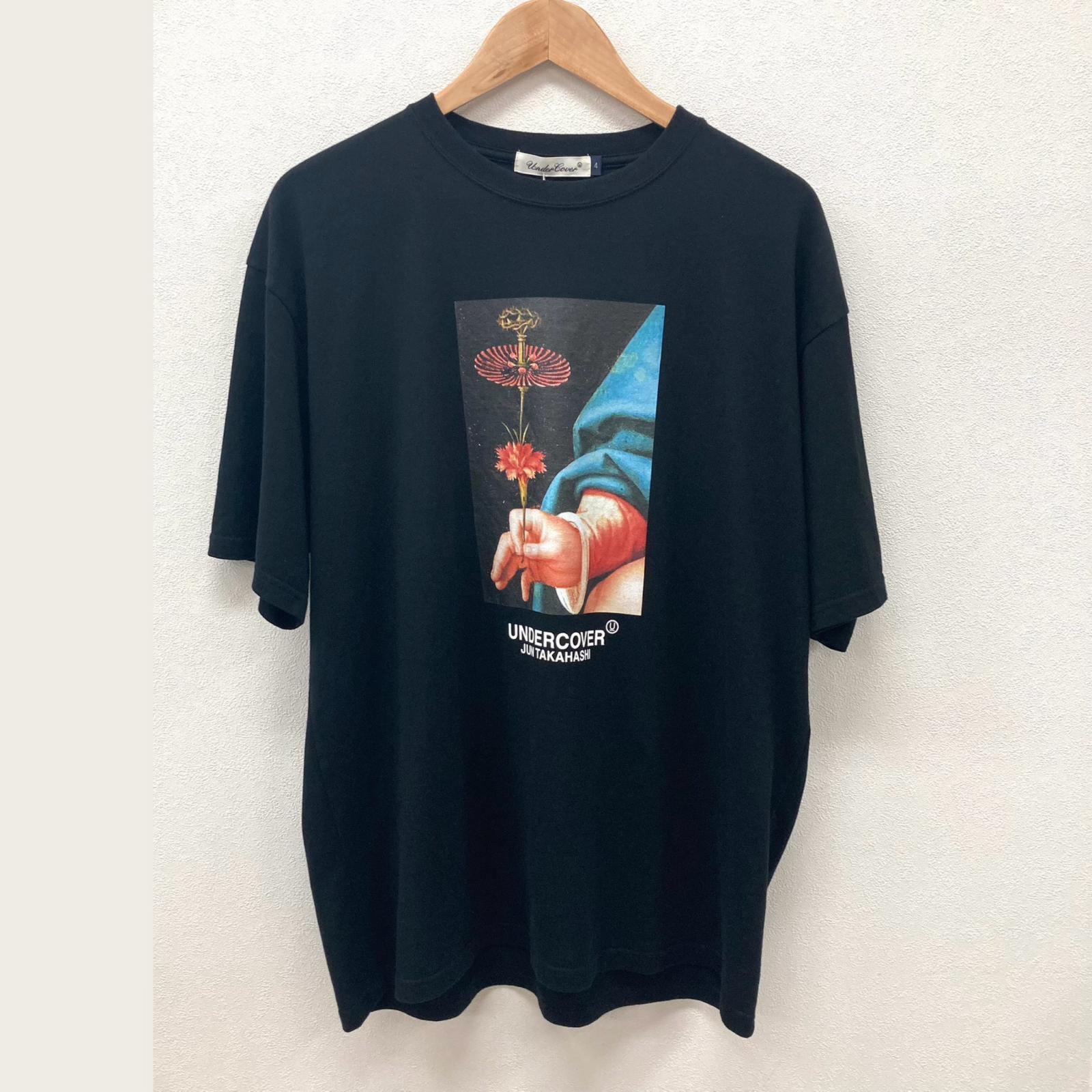 【レア‼️】アンダーカバー　カシミヤ混クルーネックニット　ブラックMサイズ　Uロゴ アンダーカバーカシミヤ混クルーネックニットブラックMサイズUロゴ