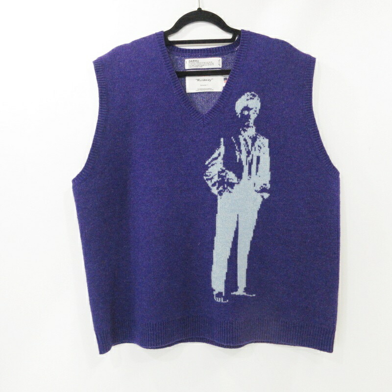 トップス DAIRIKU LOVE-Hand Embroidery Vest DAIRIKU（ダイリク）の「DAIRIKU LOVE-Hand Embroidery Vest