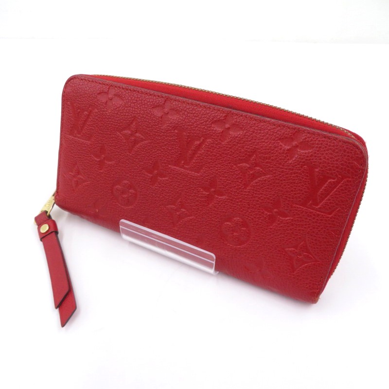 【中古】LOUIS VUITTON | ルイ・ヴィトン ジッピー・ウォレット 長財布 M63691 レッド【瀬戸大橋店】