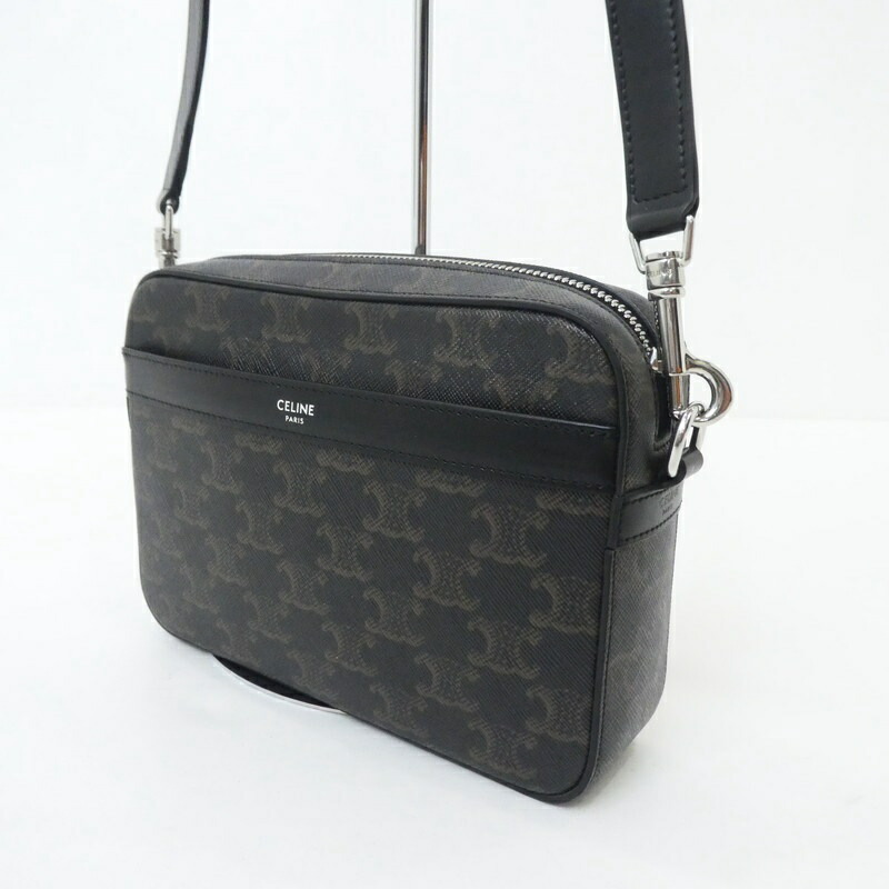 セリーヌ　CELINE　ミディアム　メッセンジャーバッグ　トリオンフ　キャンバス 楽天市場】CELINE セリーヌ Triomphe Canvas Medium Messenger