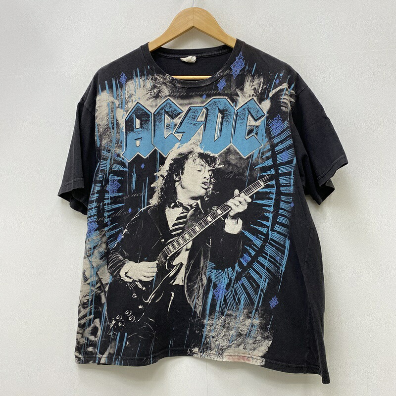 【中古】VINTAGE衣料 | ヴィンテージイリョウ AC/DC:Quail Hollow 半袖Tシャツ ブラック サイズ:XL【加古川店】|お宝市番館