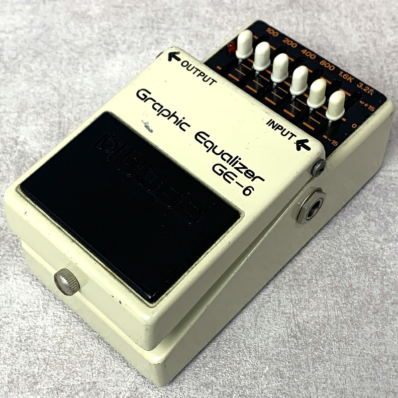 【中古】 BOSS | ボス イコライザー GE-6 Graphic Equalizer ACA Japan 楽器 GE-6 Graphic Equalizer ACA Japan【加古川店】｜お宝市番館