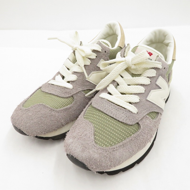 【中古】NEW BALANCE | ニューバランス スニーカー M990TA1 グレー 23.5cm【瀬戸大橋店】 11,544円