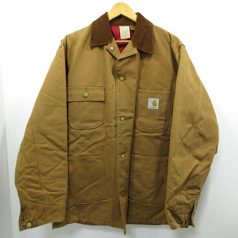 【みー】カーハート Carhartt ミシガン チョアコート ブラウン 楽天市場】カーハート チョアコート カバーオール USモデル