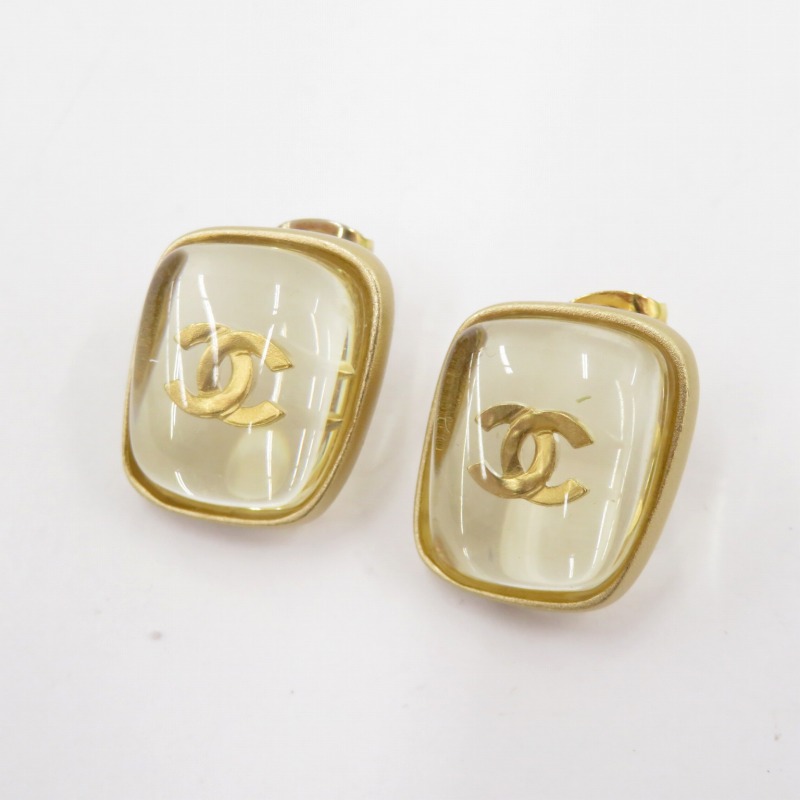【中古】CHANEL | シャネル ウォーターピアス ゴールド【瀬戸大橋店】