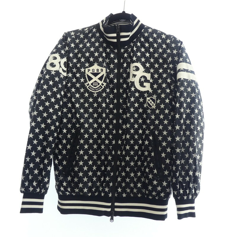 【中古】PEARLY GATES | パーリーゲイツ 4WAY星柄 中綿ジャケット 055-9120004 2018A/W ネイビー【姫路東店】|お宝市番館
