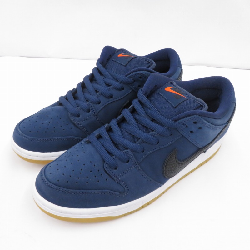 【中古】NIKE SB | ナイキエスビー Dunk Low Orange Label \u0027Obsidian/Black-Light Gum Brown\u0027 スニーカー CW7463-401 ダンクロー 米国海軍 大きさ：27【瀬戸大橋店】