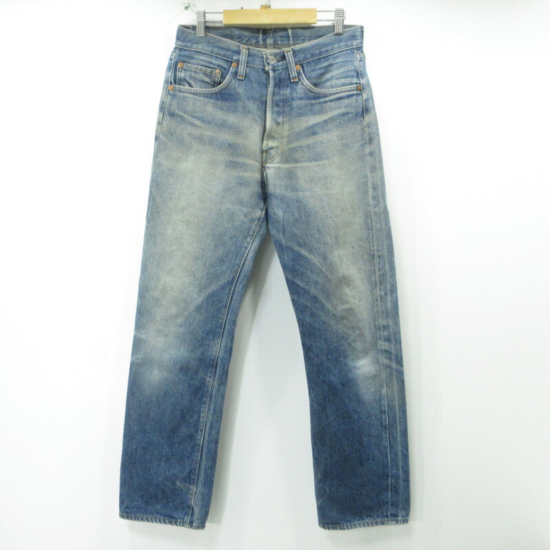 【中古】Levi\u0027s | リーヴァイズジーンズ Lot. 501 66後期青写真 1978年製 ボタンフライデニムパンツ 青色 大きさ：30【三重中央局】