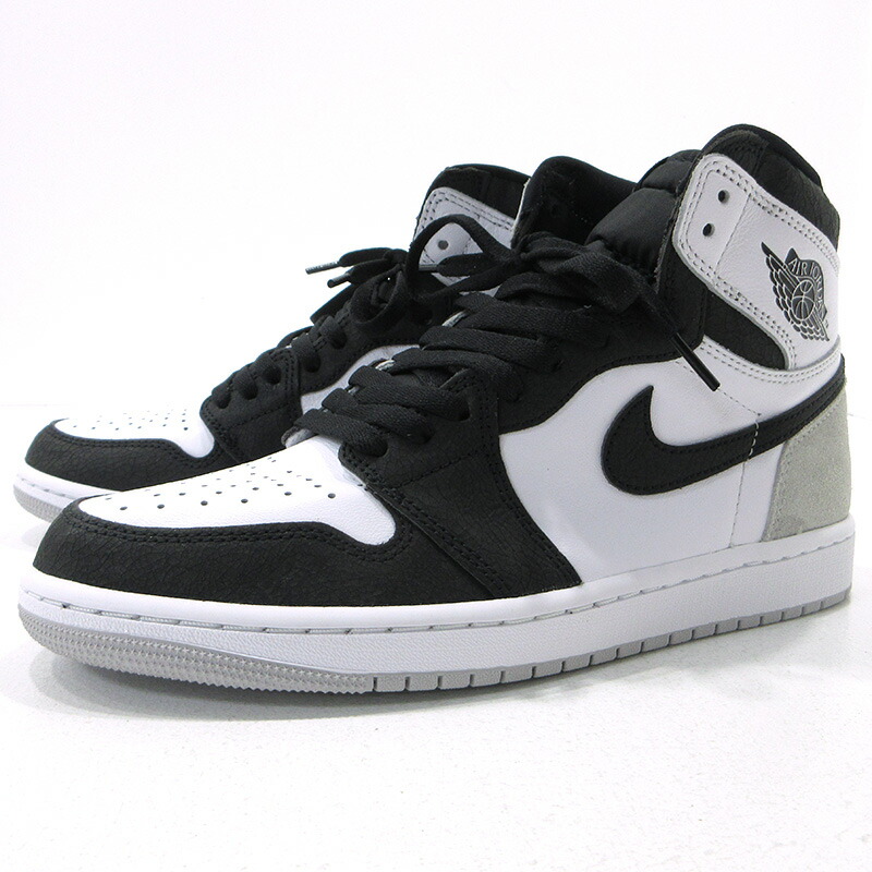 【中古】NIKE | ナイキ AIR JORDAN 1 RETRO HIGH OG エア湖 ジョーダン 1 レトロ ご機嫌 スニーカー 555088-108 薄墨色【三重中央局】