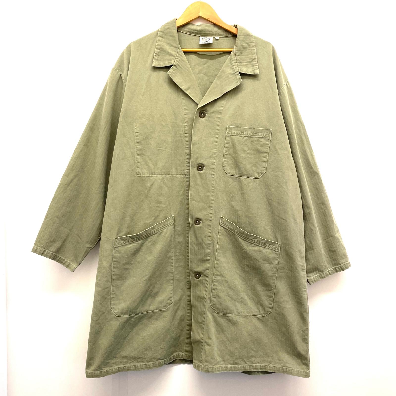 【中古】orSlow | オアスロウ  厚地の外套 カーキ 大いさ：5【尾張小牧店】