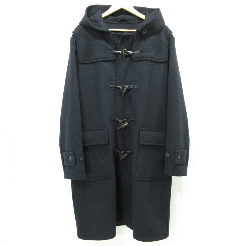 古着 80s ブルックスブラザーズ ダッフルコート ネイビー 英国製 38 紺 古着 80s ブルックスブラザーズ ダッフルコート ネイビー 英国製