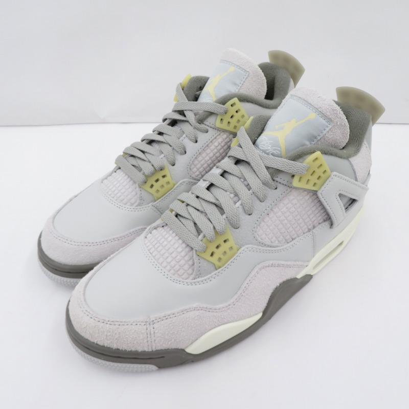 【中古】NIKE | ナイキ AJ4 Retro SE \u0027Craft\u0027 スニーカー DV3742-021 エアジョーダン4 薄墨色 27.5珊【瀬戸大橋店】