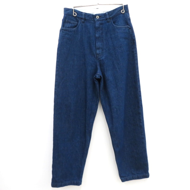【中古】 FARAH/ファーラー BAGGY PANTS ジーンズズボン下 FR0401-M4019 青碧 大いさ：30【瀬戸大橋店】