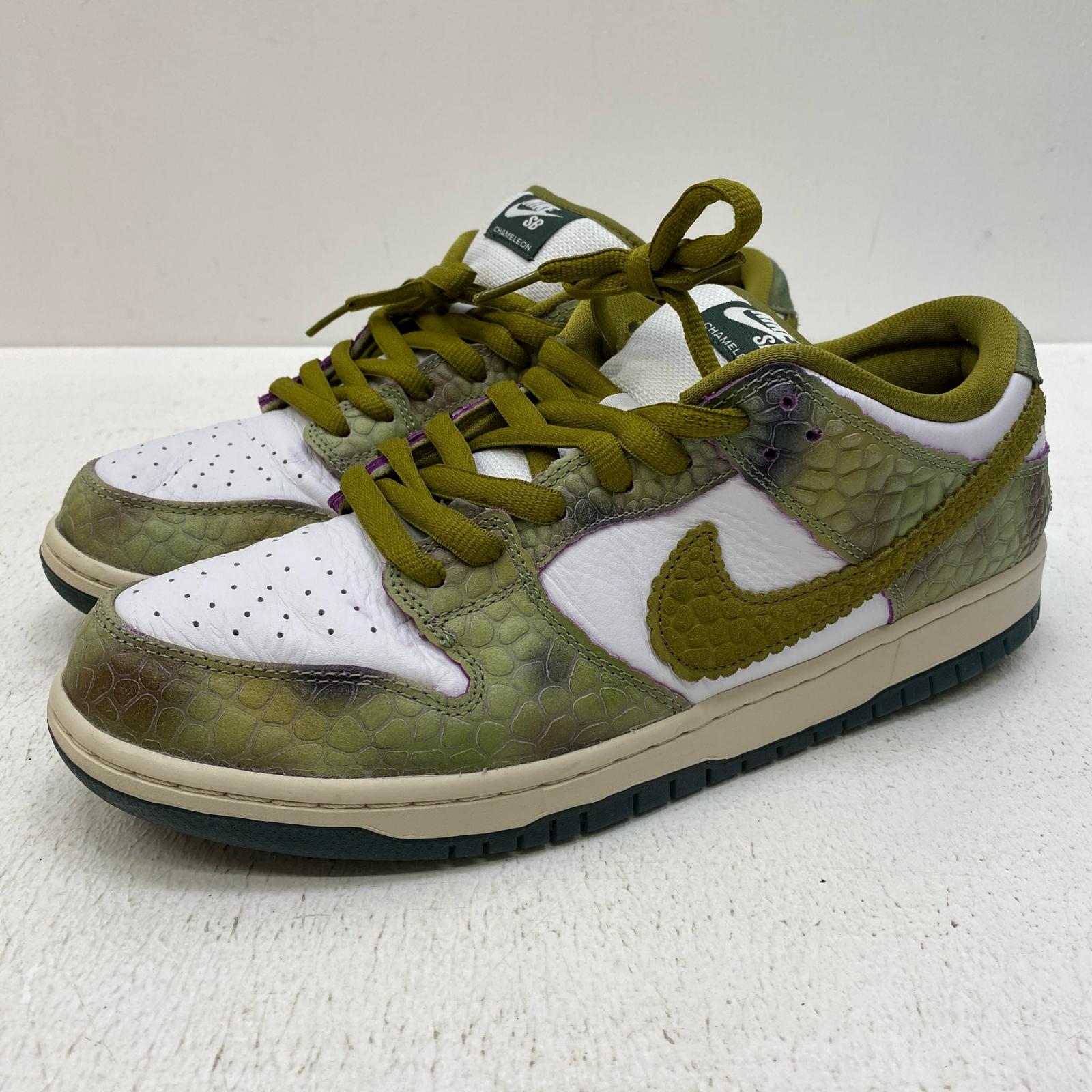 【中古】NIKE | ナイキ SB Dunk Low Pro White and Pacific Moss スニーカー HJ3386-300 カーキ 30珊【加古川店】