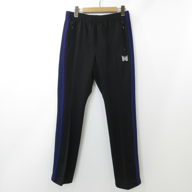 needles　ニードルス トラックパンツ　ネイビー 中古・古着通販】Needles (ニードルズ) トラックパンツ ネイビー