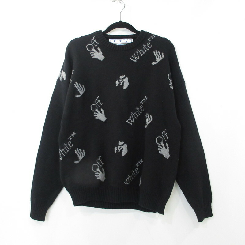 Black &amp; White セーター size/LL 【新品未使用】レア品 楽天市場】OFF-WHITE(オフホワイト) サイズ:M MAIN LABEL