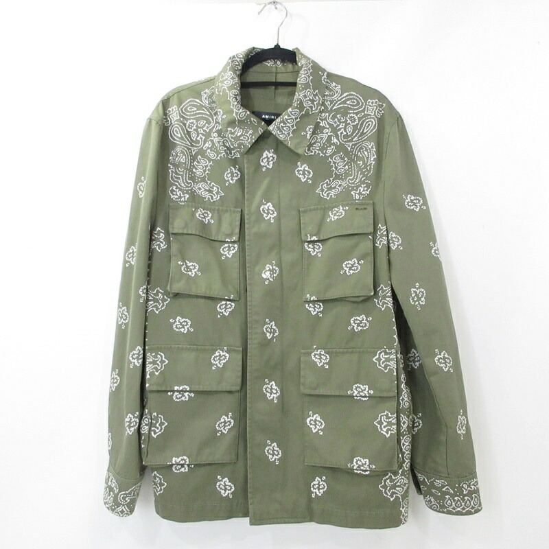 AMIRI アミリ SILK DAGGER BAND JACKET サイズXS AMIRI アミリ SILK DAGGER BAND JACKET サイズXS-ブランドの