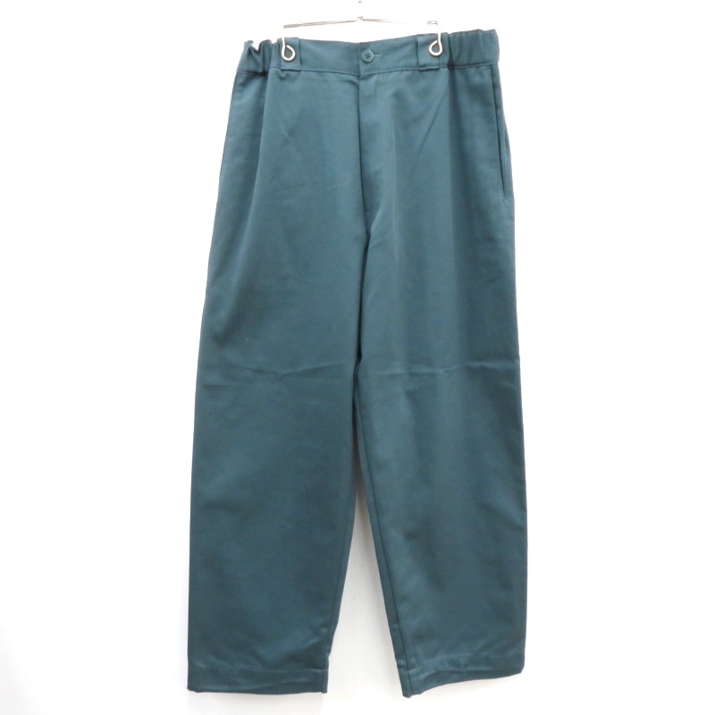 【中古】N.HOOLYWOOD | エヌハリウッド &times;dickies　WORK PANTS ワークパンツ 2242-CP30-032peg グリーン【瀬戸大橋店】｜お宝市番館