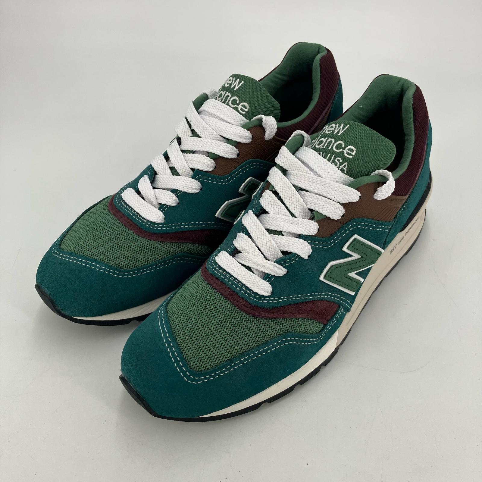 【中古】NEW BALANCE | ニュー平衡にする 997 スニーカー U997結核症 緑であること 26.5珊【イオン広店】