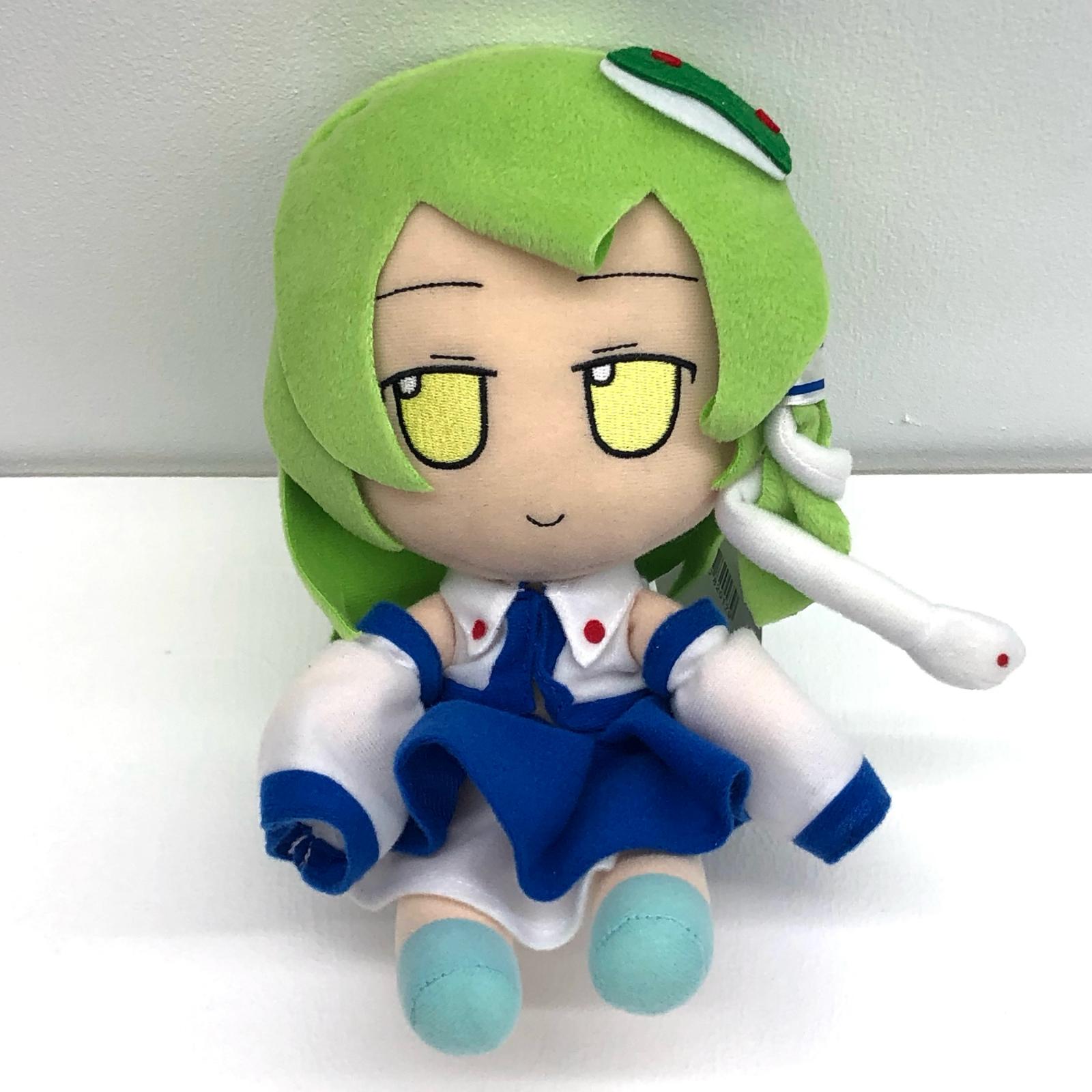 缶バッチ付！ 東方 ぬいぐるみ 東風谷早苗 ふもふもさなえ。 LostWord 楽天市場】【新品】11月入荷次第発送予定 【特典 缶バッジ 付き