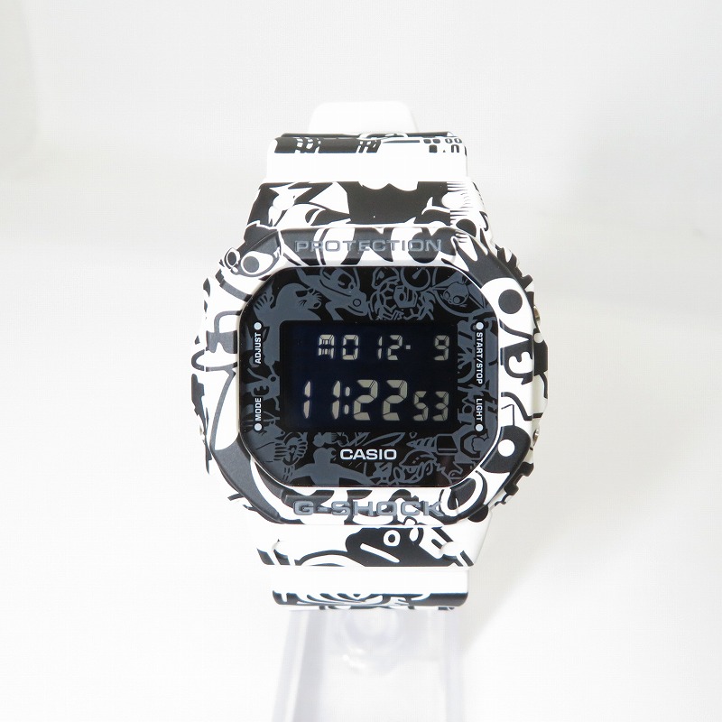 【中古】G-SHOCK | ジーショック G-UNIVERSE 腕時計 DW-5600GU-7JR デジタルクオーツ ホワイト【瀬戸大橋店】