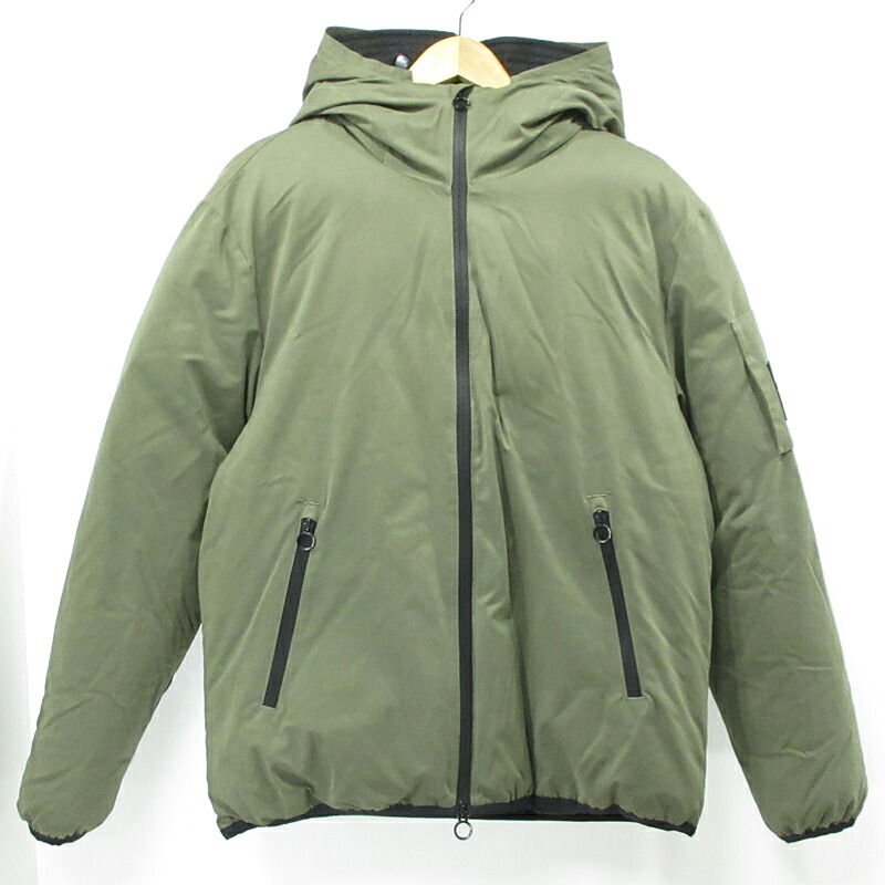 【中古】REPLAY | リプレー サルアトーレマッドナイロンフーディーパアーブルゾン 中綿上衣 M8253.000.84428 カーキ緑であること 大いさ：M【三重中央局】