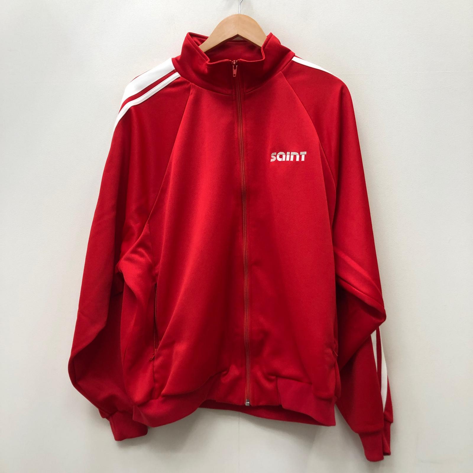 【中古】SAINT MICHAEL | セントマイケルセイントマイケル TRACK JACKET/SAINT/RED ジャージ SM-YS1-0000-073 レッド サイズ:M【加古川店】