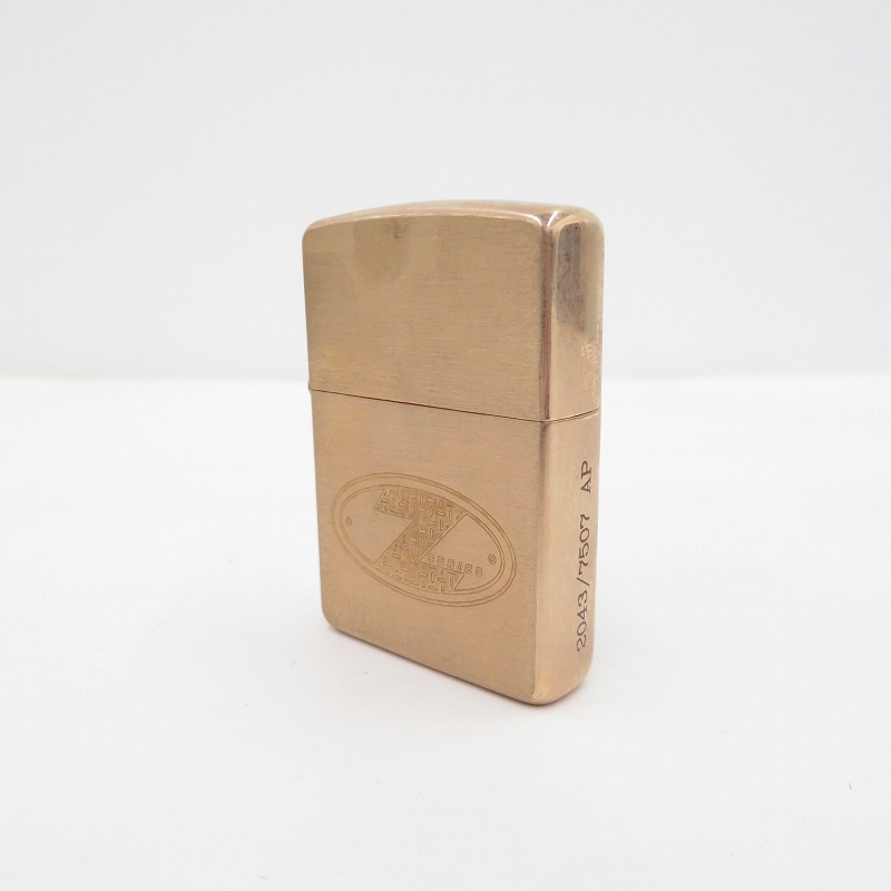 【中古】ZIPPO | ジッポ Z-SERIES SOLID COPPER PROJECT ライター 2002年製 シルバー【瀬戸大橋店】