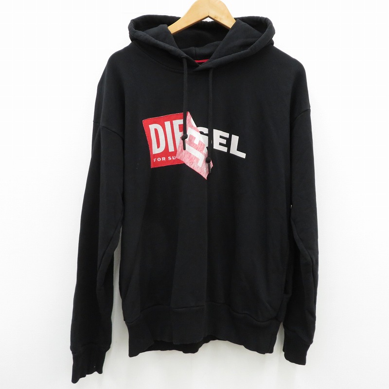 楽天市場】【中古】DIESEL 24SS D-Dewny-Hood デニムパーカー