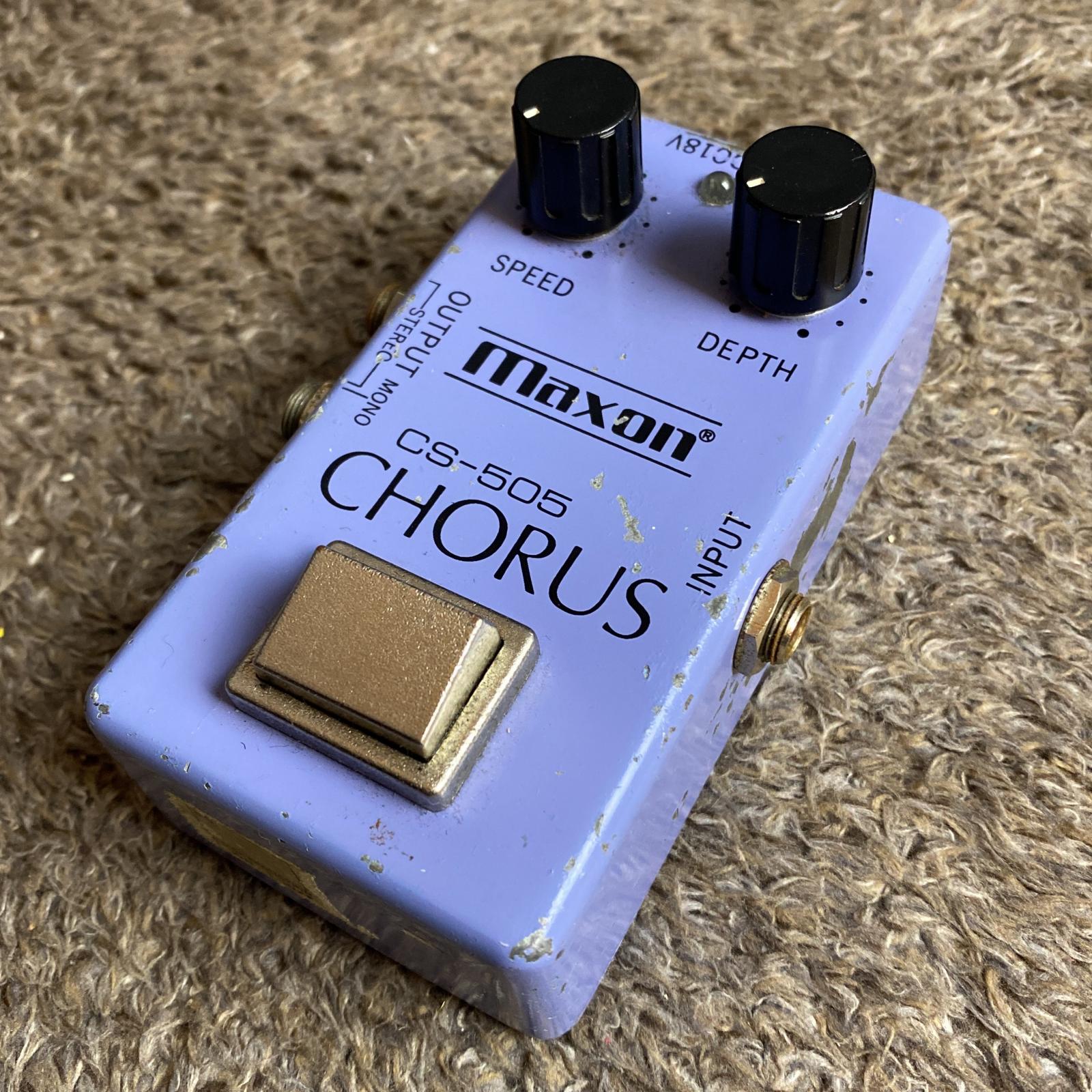 【中古】 Maxon | マクソン コーラス CS-505 楽器 CS-505 CHORUS “SmallCase”【尾張小牧店】