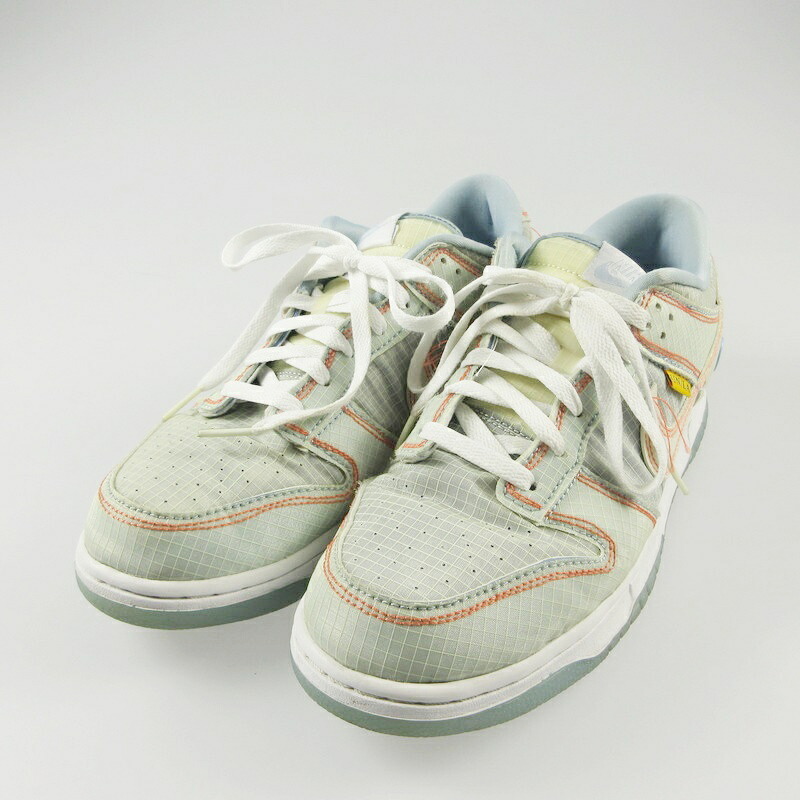【中古】NIKE | ナイキ ×UNION DUNK LOW スニーカー DJ9649-400 ライトブルー【姫路東店】