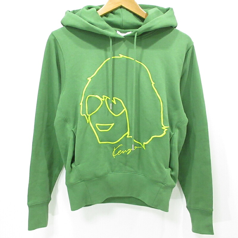 【中古】KENZO | ケンゾー Takada Tribute フーディ― パーカー FB62SW8794ML グリーン サイズ：XS【三重本店】