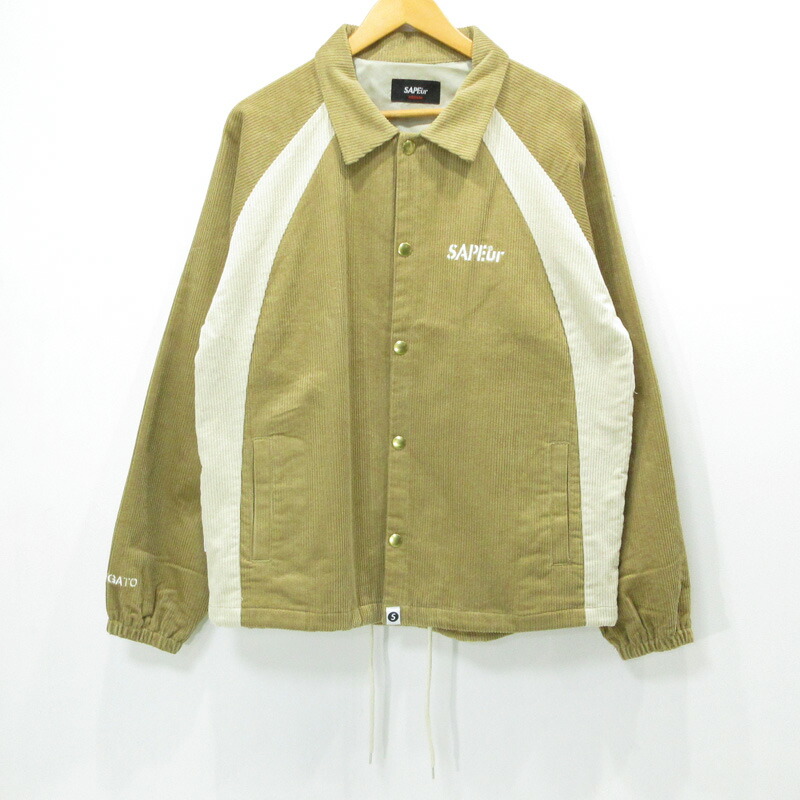 楽天市場】SAPEur Corduroy Track Coach Jacket XLサイズ