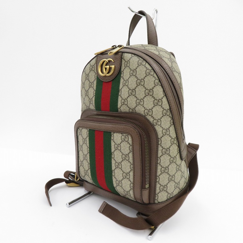 【中古】GUCCI | グッチ オフィディア GG スモール 背嚢・デイパック 547965 493075 赤銅色【瀬戸大橋店】