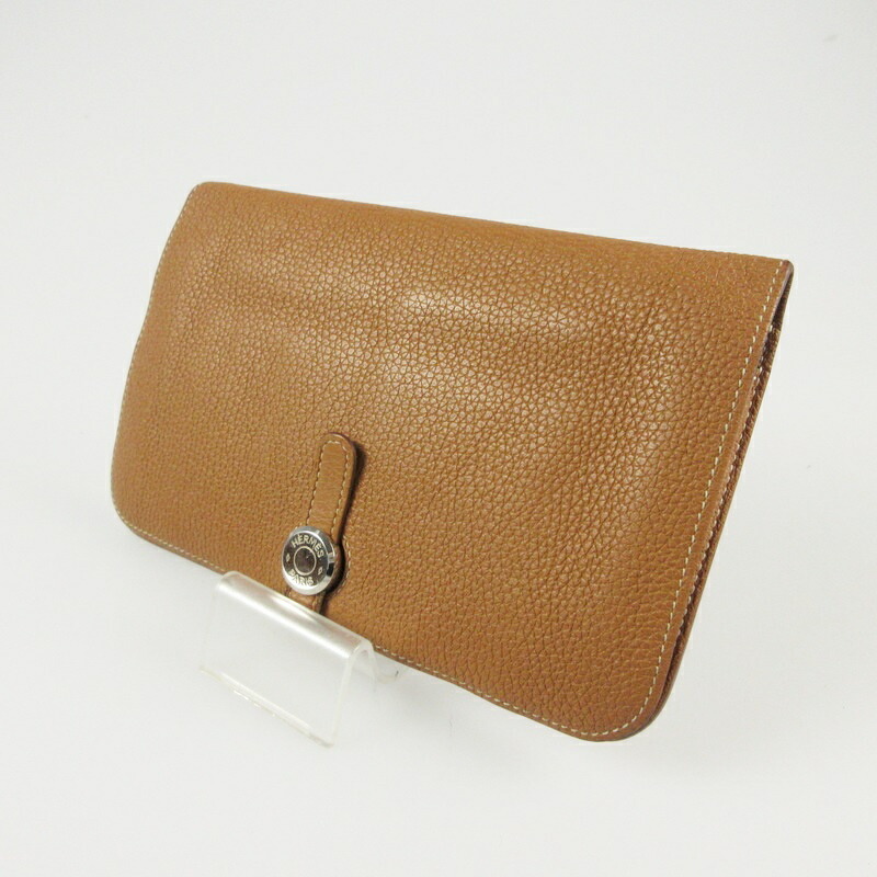 【中古】HERMES | エルメス ドゴンGM トリヨンクレマンス T刻(2015年製) 長財布【姫路東店】