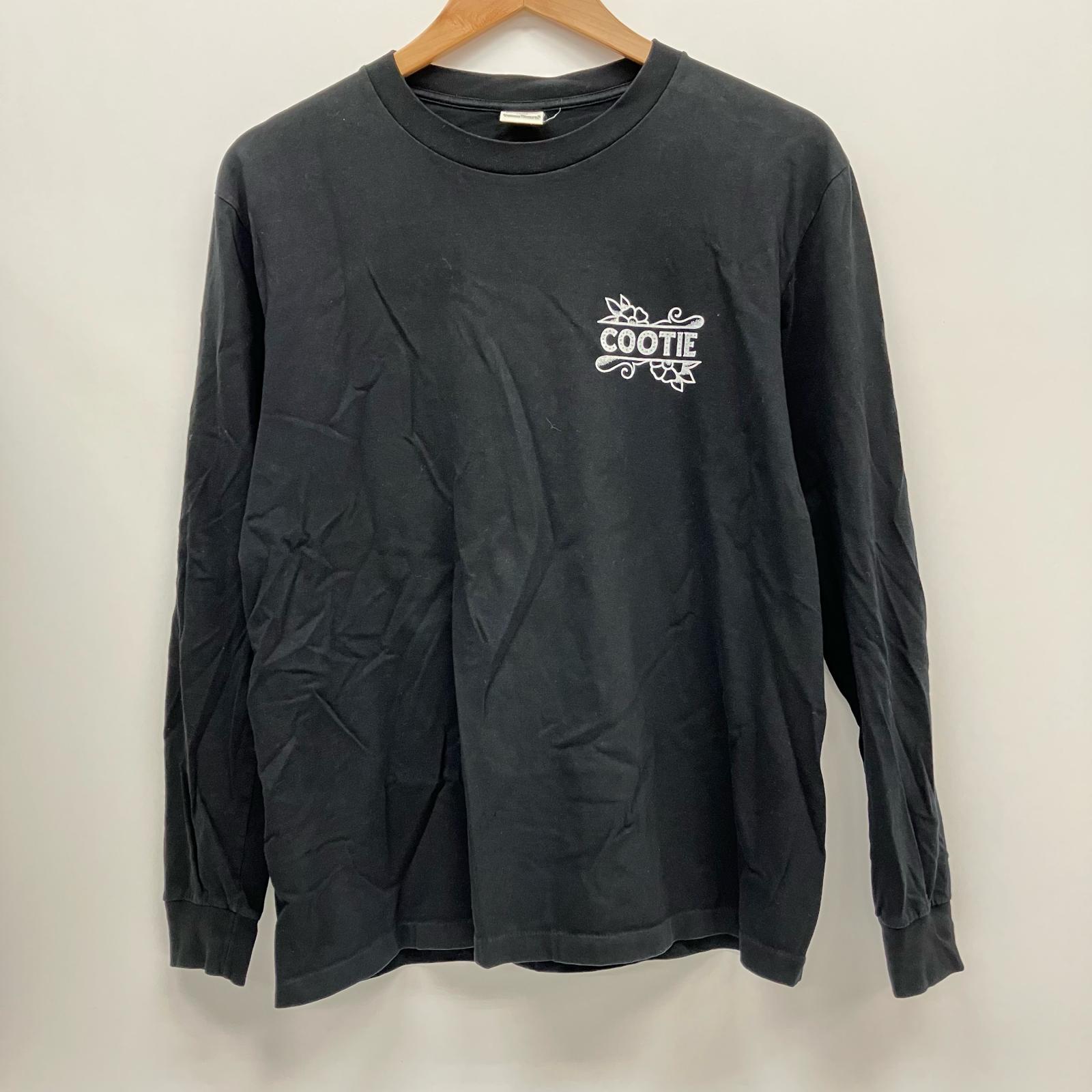 COOTIE PRODUCTIONS 長袖カットソー M COOTIE PRODUCTIONS/Border L/S Tee（Black）［ボーダー長袖T-25