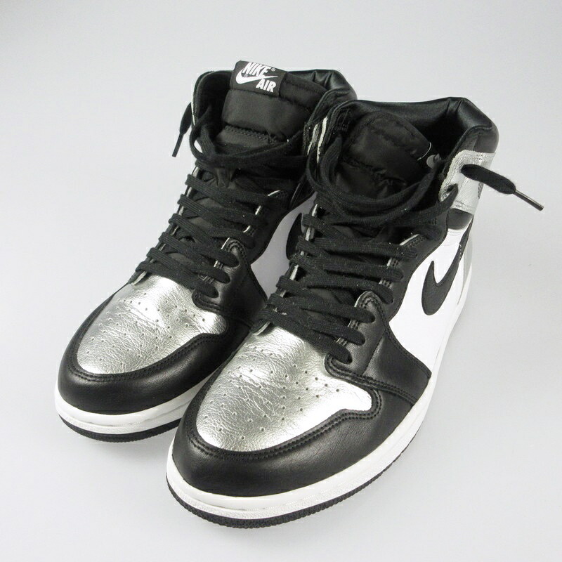 【中古】NIKE | ナイキ Air Jordan 1 Retro High OG 'Silver Toe' スニーカー CD0461-001 サイズ:29.0cm シルバー【姫路東店】|お宝市番館